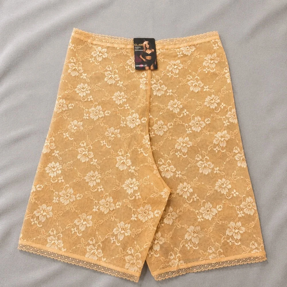 COSABELLA Glam Sexy Contour Lace Shaper‎ Nude / Size Small - NWT